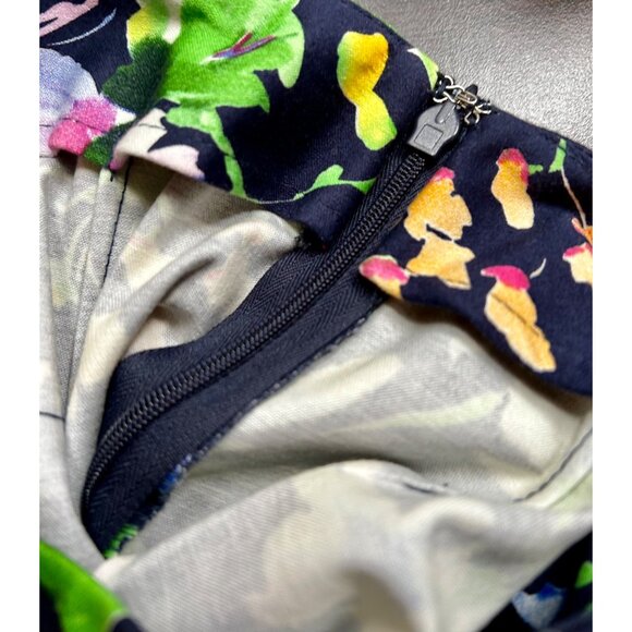 Lauren Ralph Lauren Romantic Floral Summer Staple Pencil Skirt - Size 8 - Picture 7 of 8